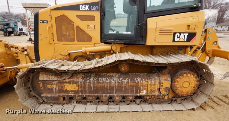 image for item KU9873 2011 Caterpillar D5K LGP  dozer