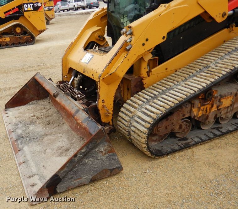 image for item KU9874 2016 Caterpillar 279D  tracked skid steer loader