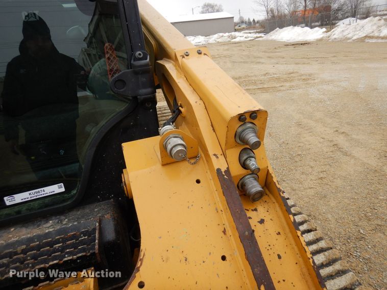 image for item KU9874 2016 Caterpillar 279D  tracked skid steer loader