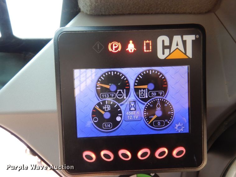 image for item KU9874 2016 Caterpillar 279D  tracked skid steer loader