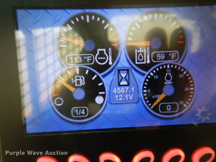 image for item KU9874 2016 Caterpillar 279D  tracked skid steer loader