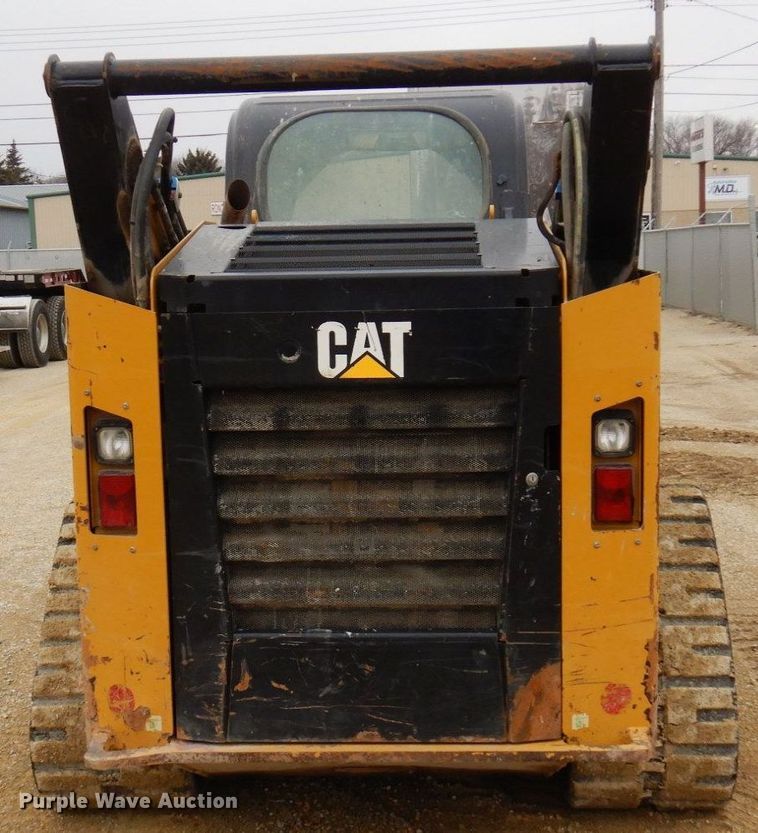 image for item KU9875 2015 Caterpillar 289D  tracked skid steer loader