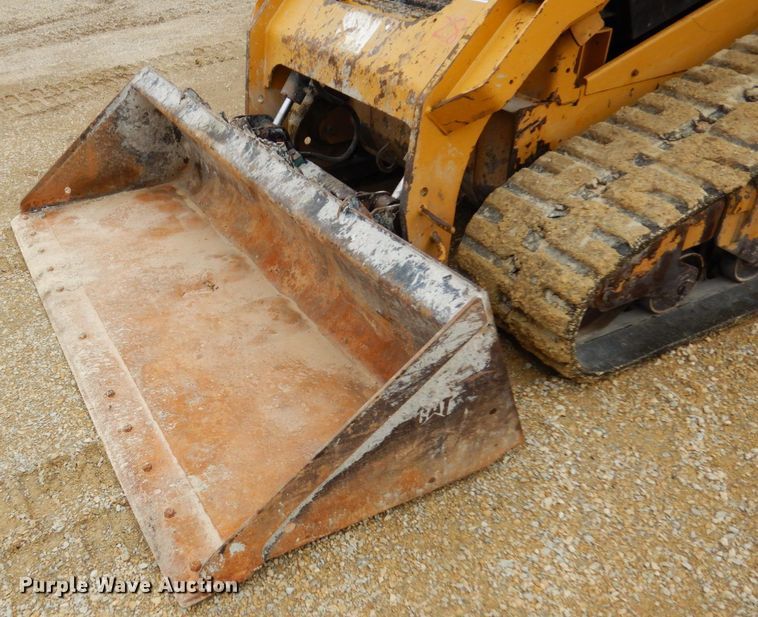 image for item KU9875 2015 Caterpillar 289D  tracked skid steer loader