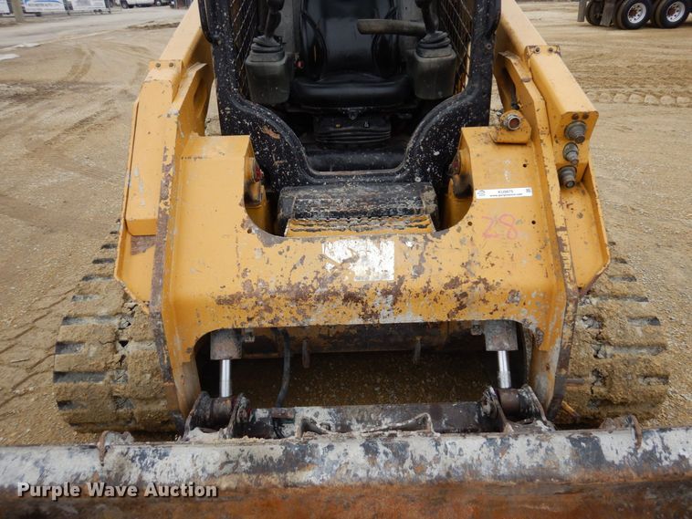 image for item KU9875 2015 Caterpillar 289D  tracked skid steer loader