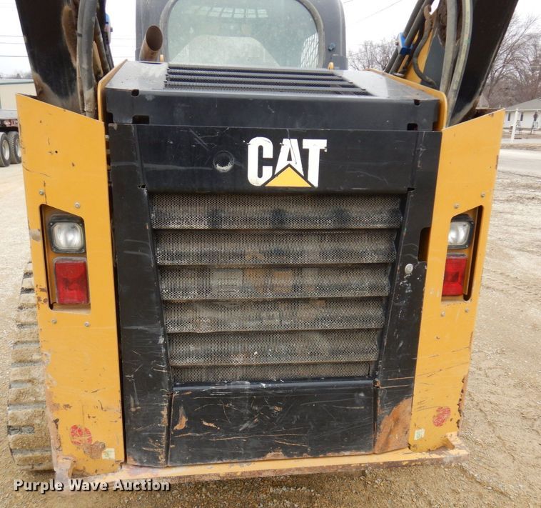 image for item KU9875 2015 Caterpillar 289D  tracked skid steer loader