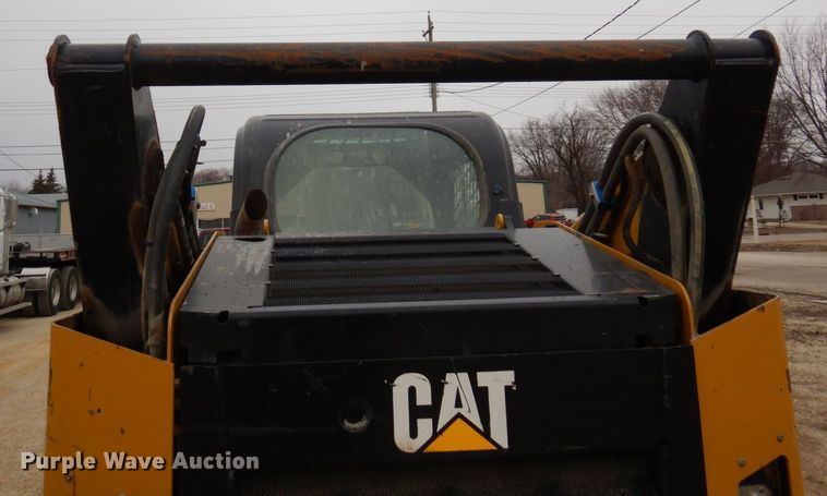 image for item KU9875 2015 Caterpillar 289D  tracked skid steer loader