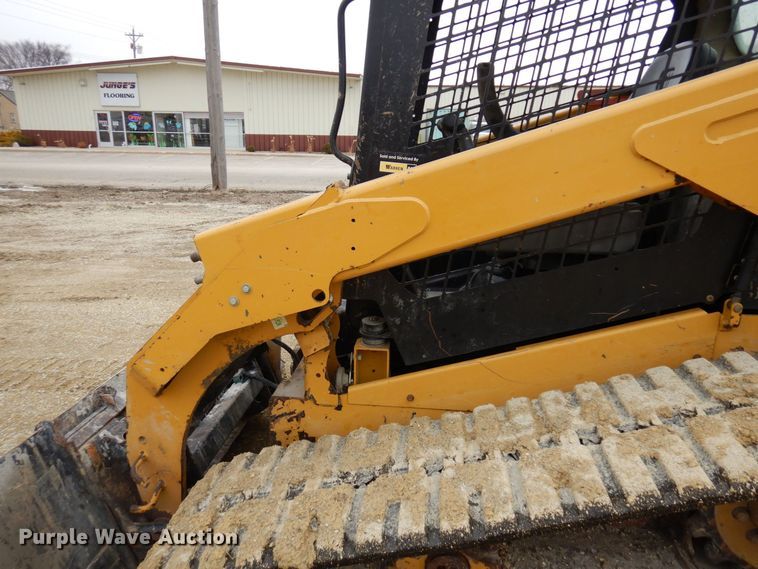 image for item KU9875 2015 Caterpillar 289D  tracked skid steer loader