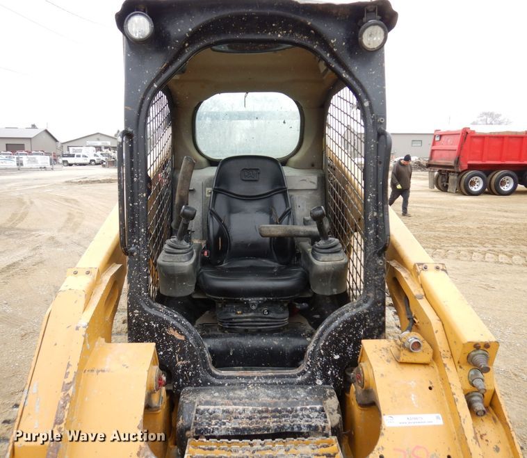 image for item KU9875 2015 Caterpillar 289D  tracked skid steer loader
