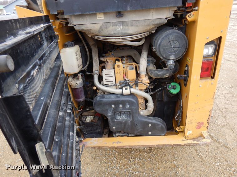 image for item KU9875 2015 Caterpillar 289D  tracked skid steer loader