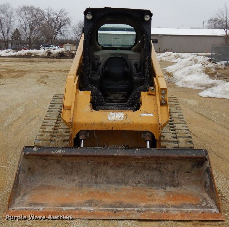 image for item KU9876 2017 Caterpillar 289D  tracked skid steer loader