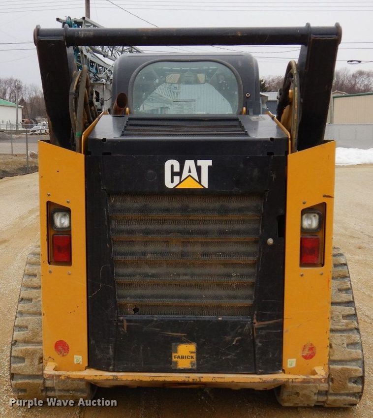 image for item KU9876 2017 Caterpillar 289D  tracked skid steer loader