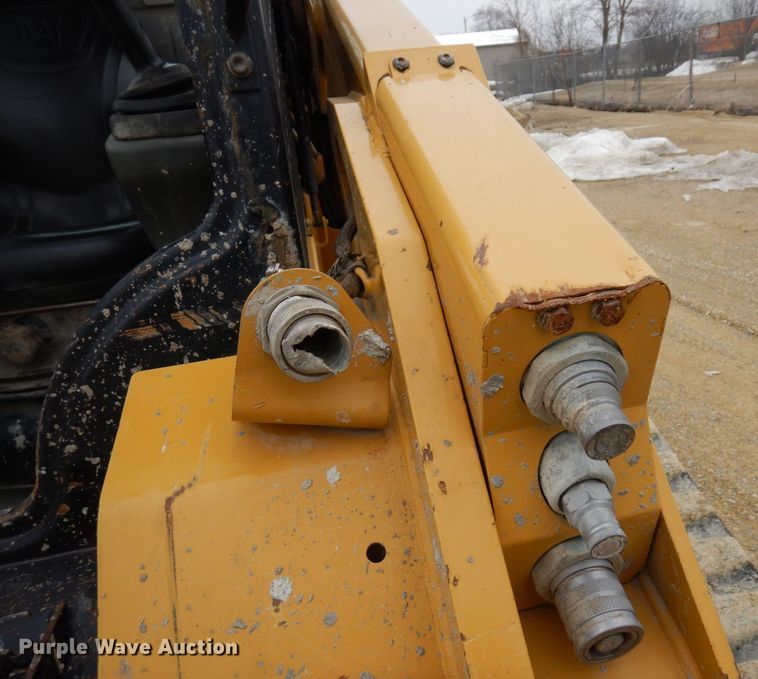 image for item KU9876 2017 Caterpillar 289D  tracked skid steer loader