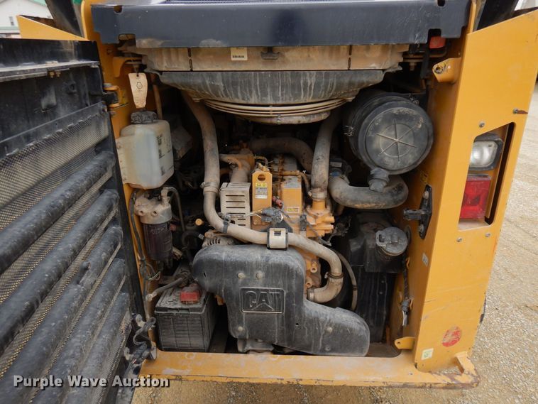 image for item KU9876 2017 Caterpillar 289D  tracked skid steer loader