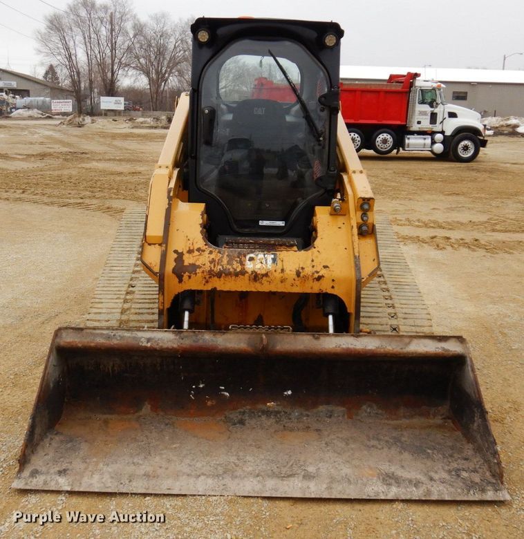 image for item KU9877 2017 Caterpillar 279D  tracked skid steer loader