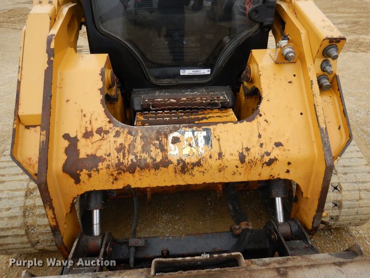image for item KU9877 2017 Caterpillar 279D  tracked skid steer loader