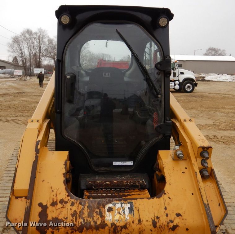 image for item KU9877 2017 Caterpillar 279D  tracked skid steer loader