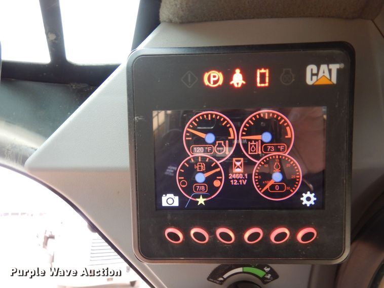 image for item KU9877 2017 Caterpillar 279D  tracked skid steer loader