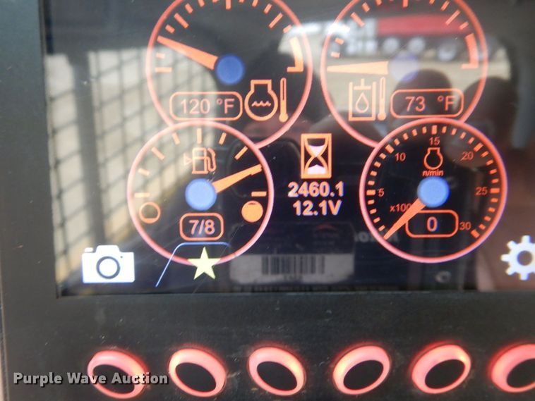 image for item KU9877 2017 Caterpillar 279D  tracked skid steer loader