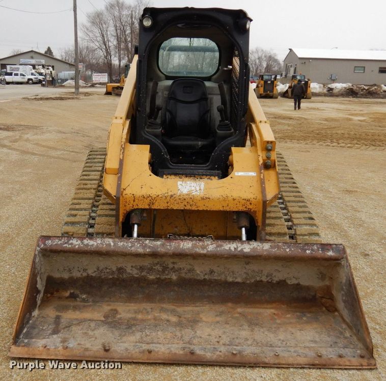 image for item KU9878 2014 Caterpillar 289D  tracked skid steer loader