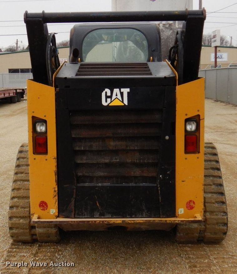 image for item KU9878 2014 Caterpillar 289D  tracked skid steer loader