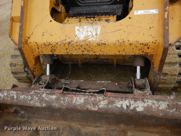 image for item KU9878 2014 Caterpillar 289D  tracked skid steer loader