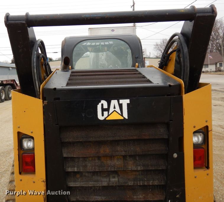 image for item KU9878 2014 Caterpillar 289D  tracked skid steer loader
