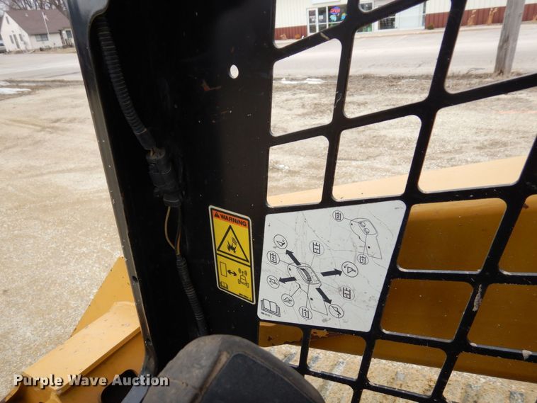 image for item KU9878 2014 Caterpillar 289D  tracked skid steer loader