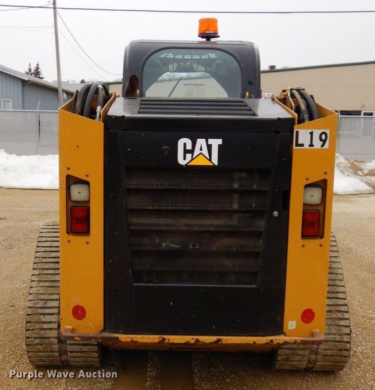 image for item KU9879 2017 Caterpillar 279D  tracked skid steer loader