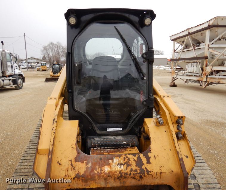 image for item KU9879 2017 Caterpillar 279D  tracked skid steer loader