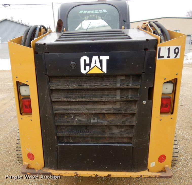 image for item KU9879 2017 Caterpillar 279D  tracked skid steer loader