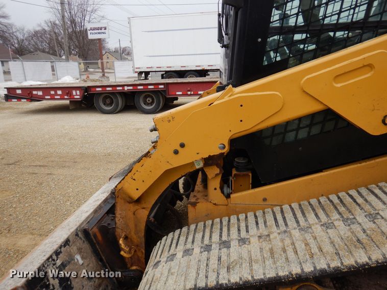 image for item KU9879 2017 Caterpillar 279D  tracked skid steer loader