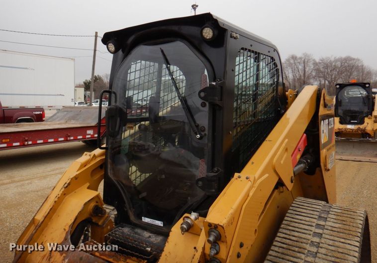 image for item KU9879 2017 Caterpillar 279D  tracked skid steer loader