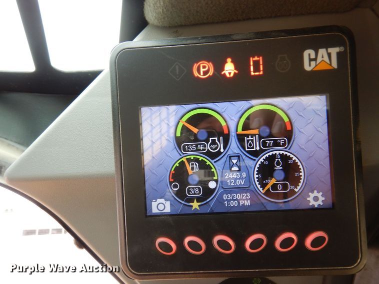 image for item KU9879 2017 Caterpillar 279D  tracked skid steer loader