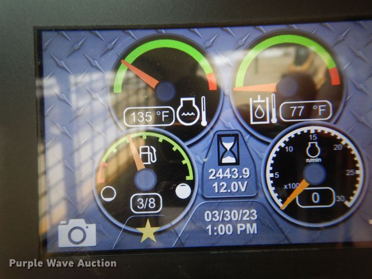 image for item KU9879 2017 Caterpillar 279D  tracked skid steer loader