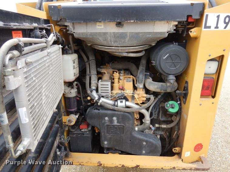 image for item KU9879 2017 Caterpillar 279D  tracked skid steer loader