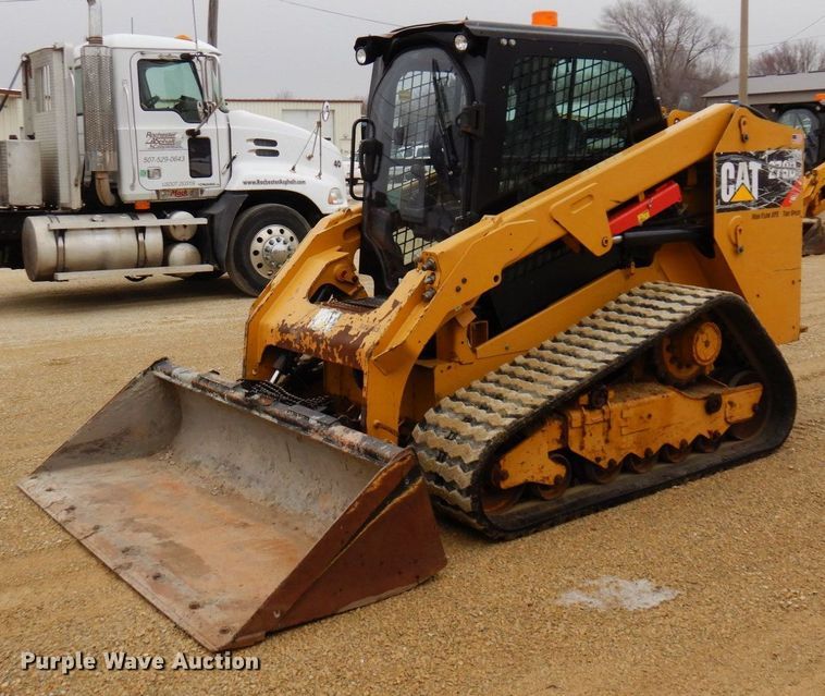image for item KU9880 2016 Caterpillar 279D  tracked skid steer loader