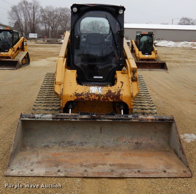 image for item KU9880 2016 Caterpillar 279D  tracked skid steer loader