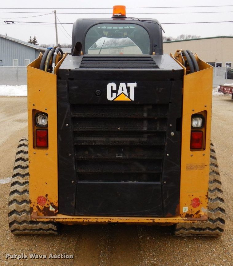 image for item KU9880 2016 Caterpillar 279D  tracked skid steer loader