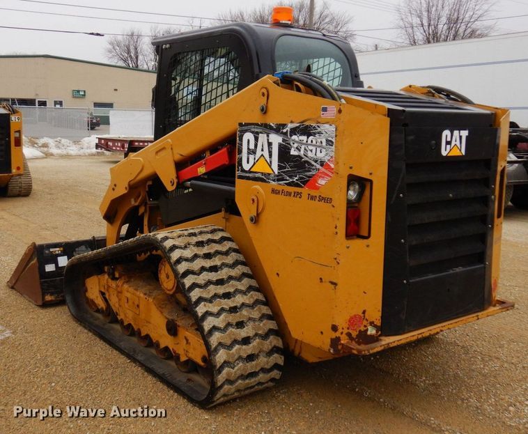 image for item KU9880 2016 Caterpillar 279D  tracked skid steer loader