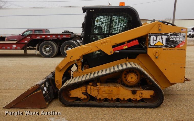 image for item KU9880 2016 Caterpillar 279D  tracked skid steer loader