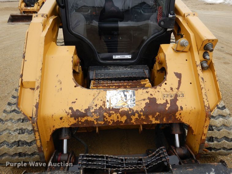 image for item KU9880 2016 Caterpillar 279D  tracked skid steer loader