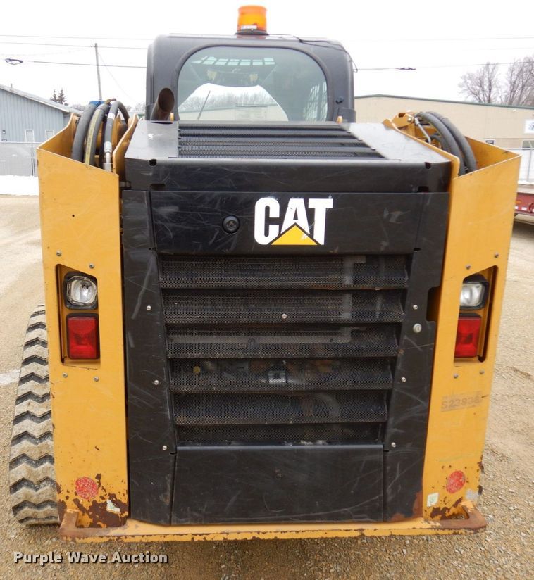 image for item KU9880 2016 Caterpillar 279D  tracked skid steer loader