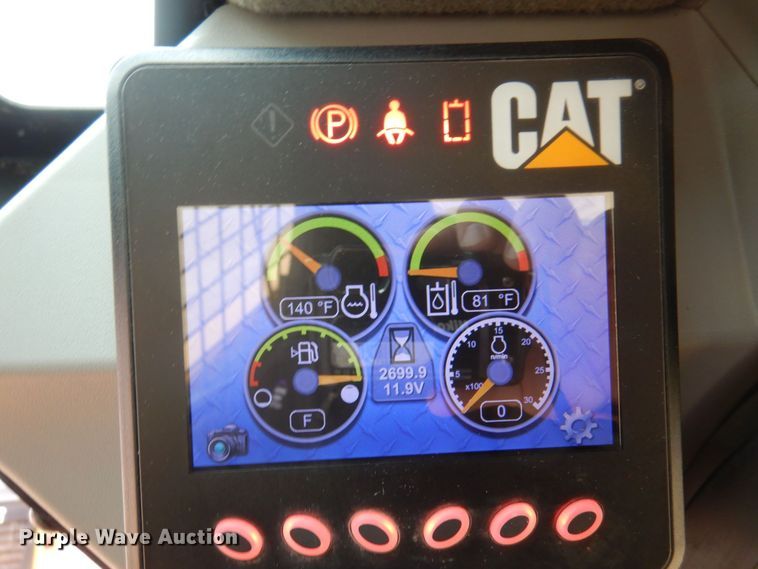 image for item KU9880 2016 Caterpillar 279D  tracked skid steer loader