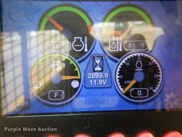 image for item KU9880 2016 Caterpillar 279D  tracked skid steer loader