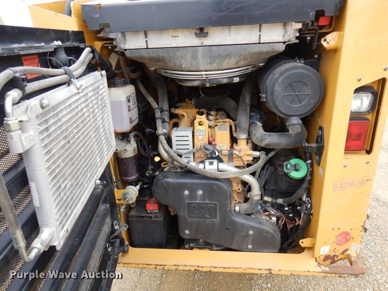 image for item KU9880 2016 Caterpillar 279D  tracked skid steer loader