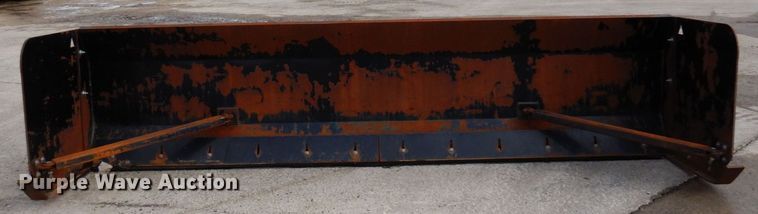 image for item KU9888 Linville  146" W wheel loader snow pusher