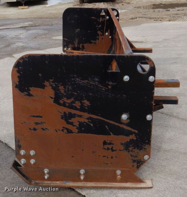 image for item KU9888 Linville  146" W wheel loader snow pusher