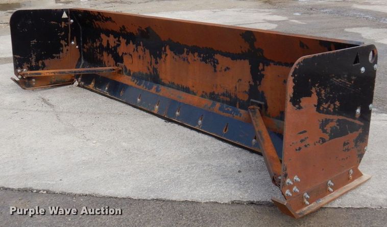 image for item KU9888 Linville  146" W wheel loader snow pusher