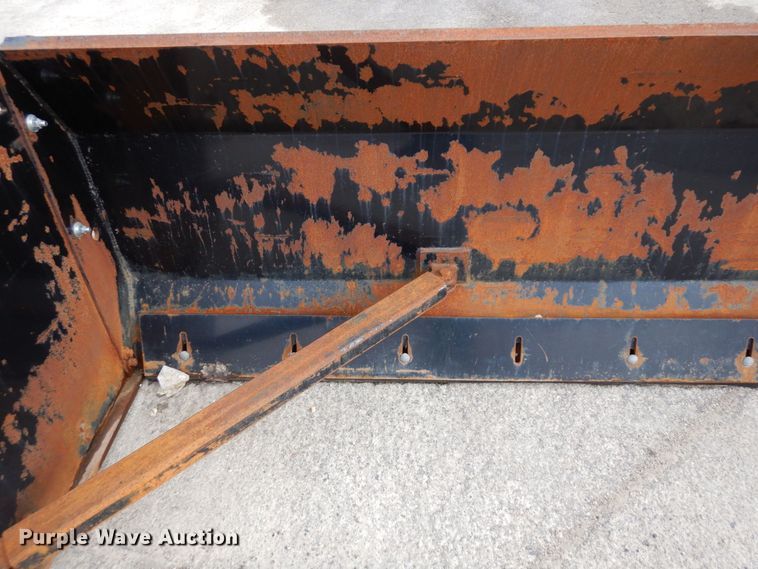 image for item KU9888 Linville  146" W wheel loader snow pusher