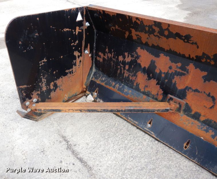 image for item KU9888 Linville  146" W wheel loader snow pusher